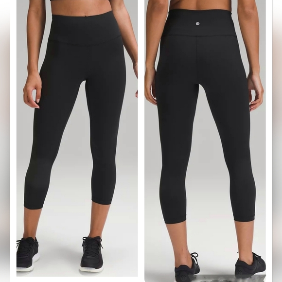 lululemon athletica Pants - Lululemon athletica black capri leggings size 6